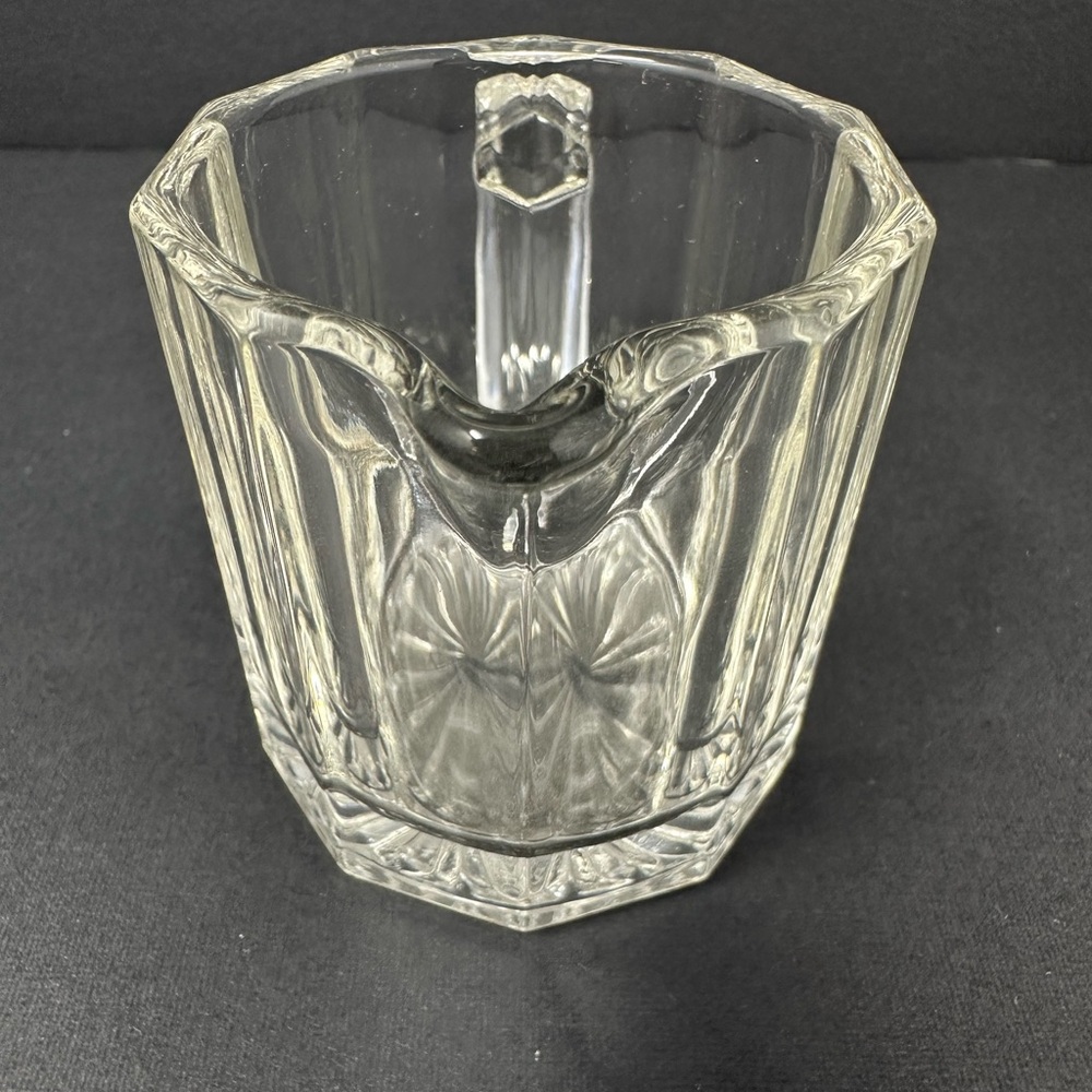 Vintage Indiana Glass Mini Creamer Peerless Colonial Pattern Paneled Sides A2 - Picture 4 of 6
